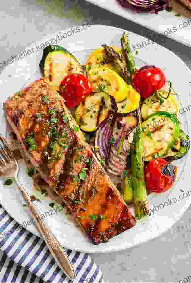 A Mouthwatering Selection Of Foods, Including A Juicy Steak, Grilled Salmon, And An Assortment Of Vegetables Delicious Deep Fryer Recipes: A Mouth Watering Selection Of Foods