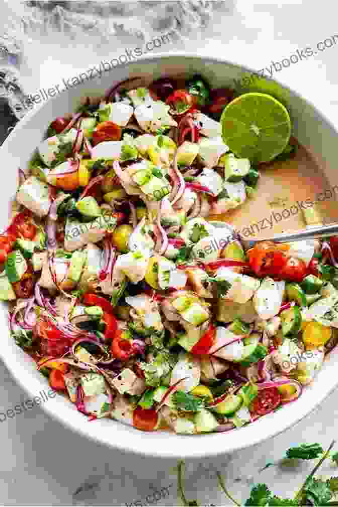 A Refreshing Ceviche, A Popular Seafood Dish Found Along The Puerto Rican Coast Starter S Cookbook: Cook Like Puerto Rican: Cooking Recipes