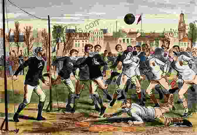 A Vintage Illustration Depicting The Early Origins Of Soccer The Big Of Soccer By MUNDIAL