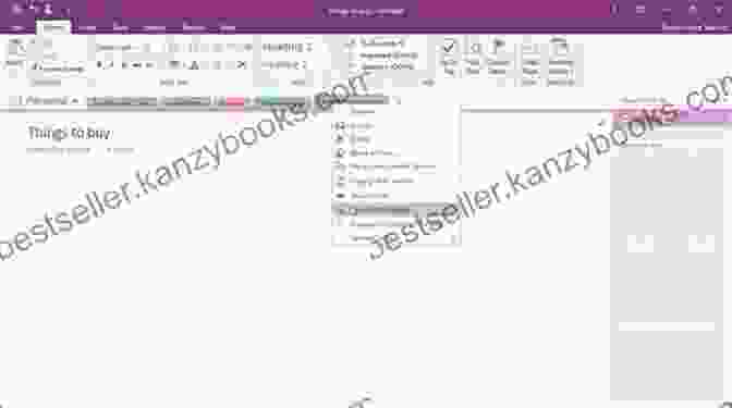 Illustration Of OneNote Section And Page Groups Work Smarter With Microsoft OneNote: An Expert Guide To Setting Up OneNote Notebooks To Become More Organized Efficient And Productive