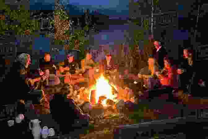 Image Of People Gathered Around An Open Fire, Cooking And Socializing Live Fire Cooking: Open Flame Techniques And Recipes To Transform Your Meals