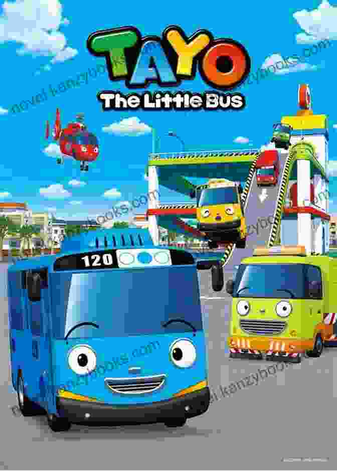 Tayo The Little Bus Comic Book Cover Tayo The Little Bus Comic Book: Clack Click Mechanic Chap 1