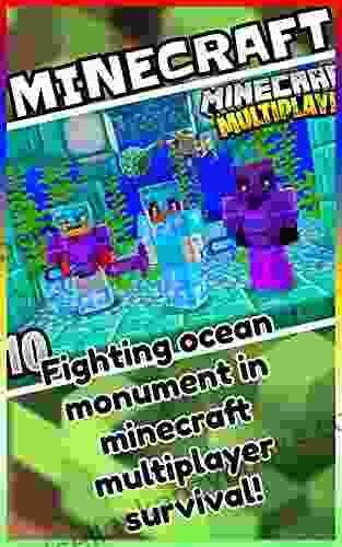 Minecraft: Fighting Ocean Monument In Minecraft Multiplayer Survival