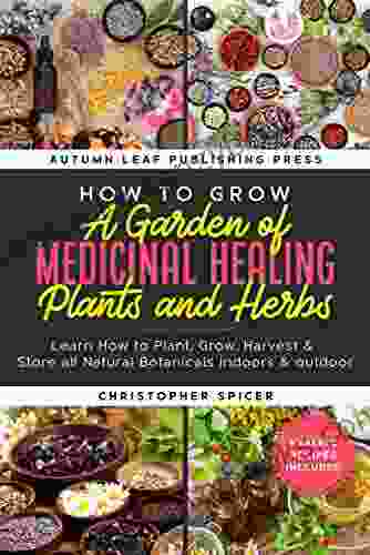 How To Grow A Garden Of Medicinal Healing Plants And Herbs: Learn How To Plant Grow Harvest Store All Natural Botanicals Indoors Outdoor