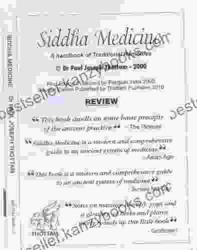 SIDDHA MEDICINE HANDBOOK OF TRADITIONAL REMEDIES